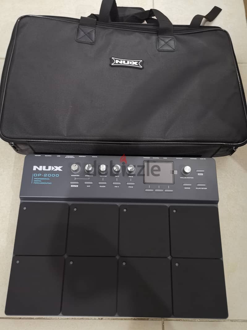 Nux Dp Percussion Drum Pad And Avatar Speaker Amplifier