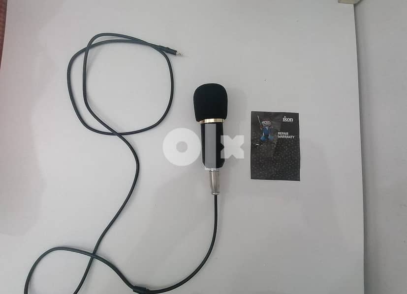 Ikon brand new condenser microphone in brand new quality with free rep 1