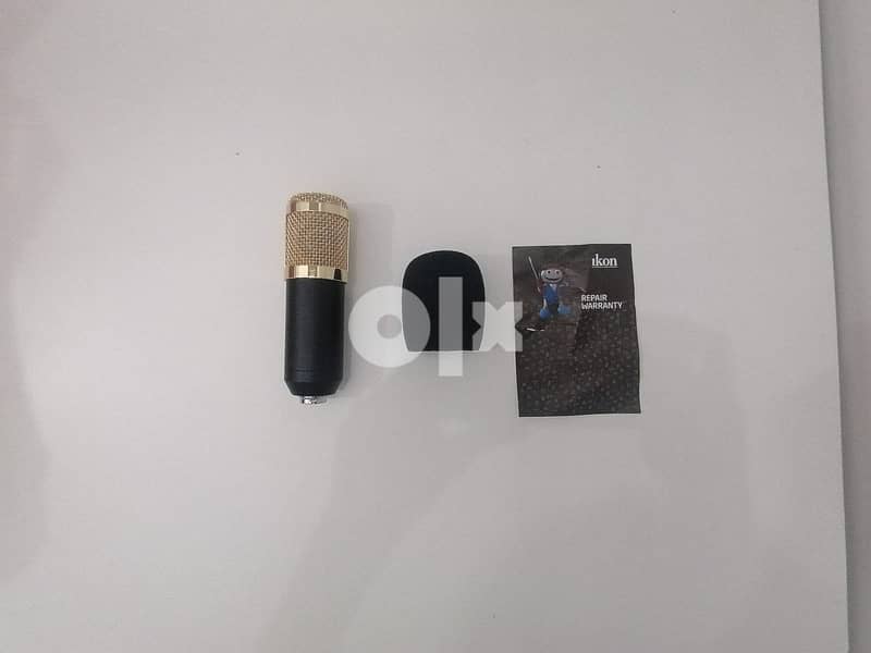 Ikon brand new condenser microphone in brand new quality with free rep 2