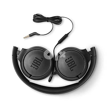 JBL T500 Wired On Ear Headphones - JBLT500BLACK 2