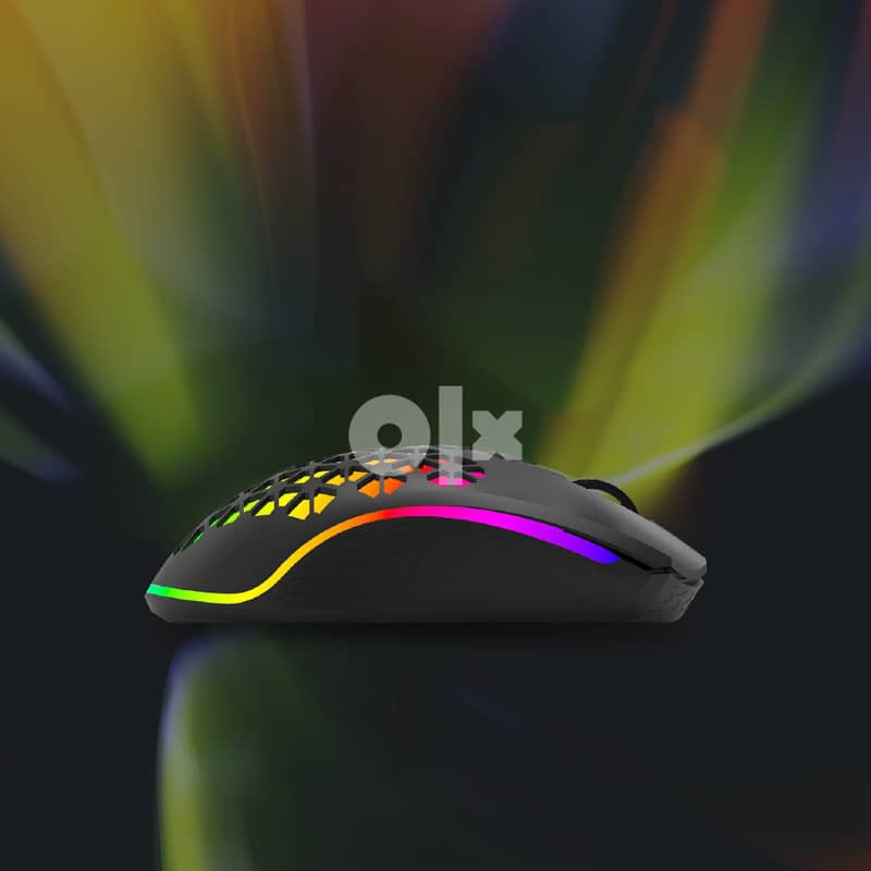 Porodo 9D Wireless/Wired RGB Gaming Mouse 4