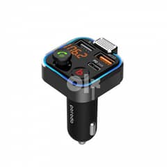 Porodo Smart Car Charger FM Transmitter With 24W PD