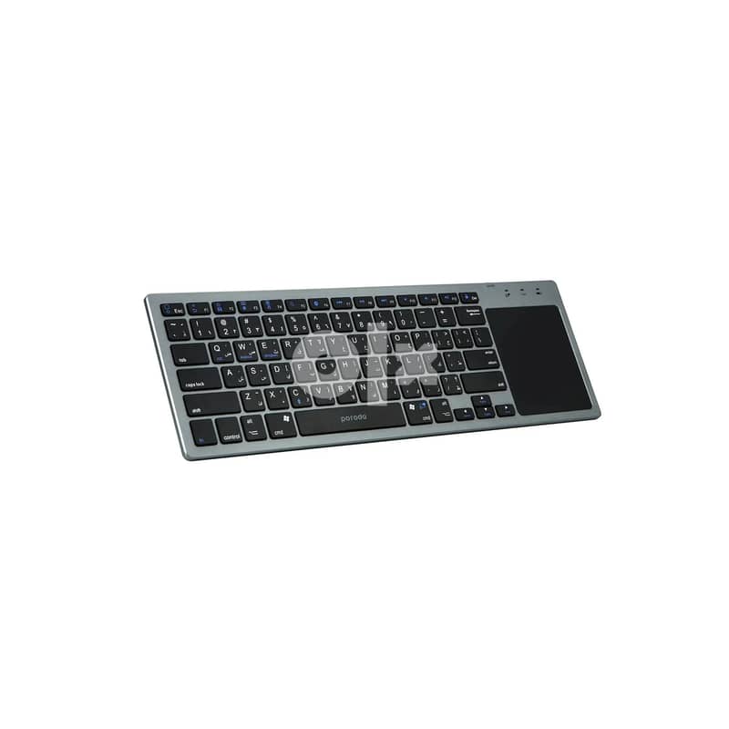 Porodo Wireless Keyboard With Touch-Pad Ultra Slim Bluetooth Keyboard 1