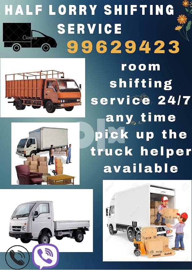 Half lorry shifting service 99 62-94 23 6