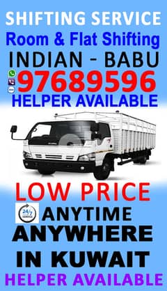 Indian half lorry shifting pack&moving 97689596 0