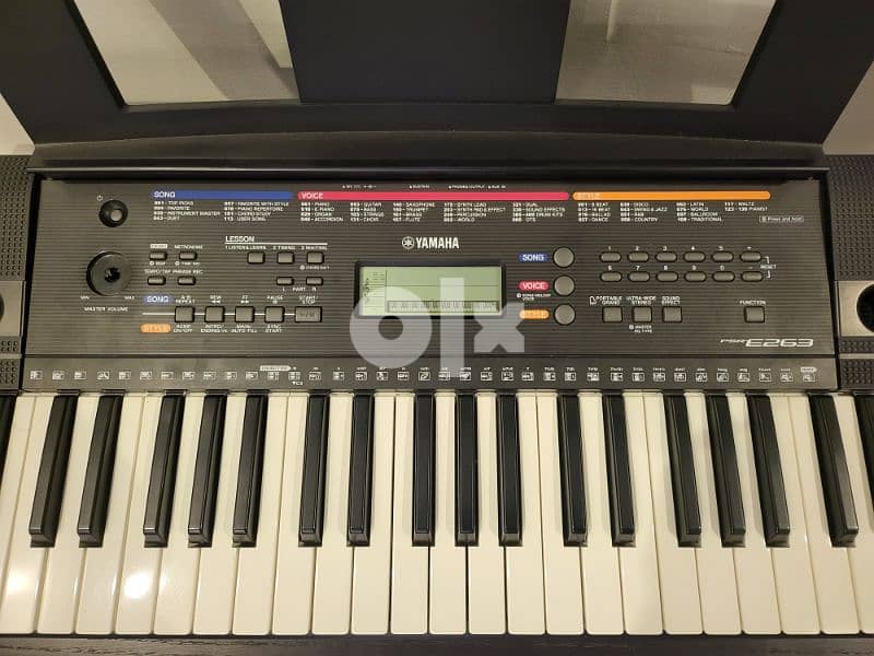 YAMAHA PAINO - PSR E263 0