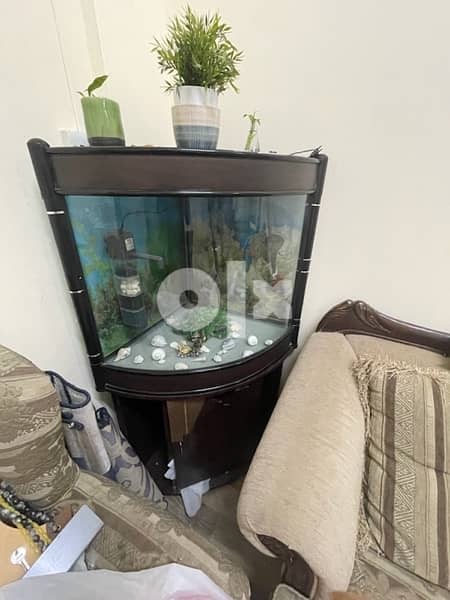 fish tank for sale like new alll accessories. . 1