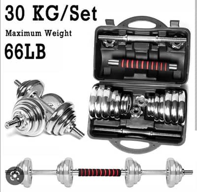 30 kg fitness brand new with the box and cartoon adjustable