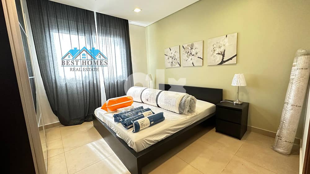 Modern style 3 BR furnished apartment in salmiya Sea view 1