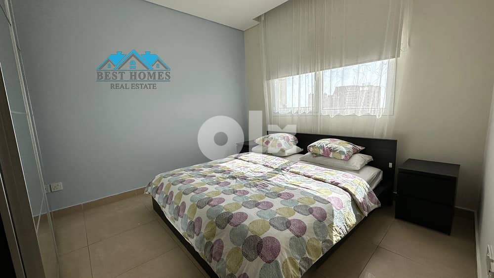 Modern style 3 BR furnished apartment in salmiya Sea view 5