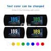 Smart Display 4.3inch Screen P12 Car HUD Head Up Display Security Syst 4