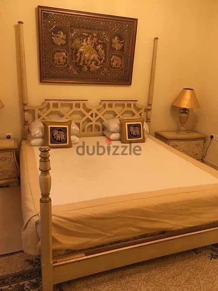 very elegant fully furnished ground villa flat in Mangaf 4