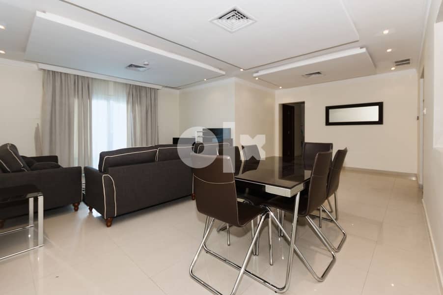 Mangaf – furnished, three bedroom apartment w/facilities 1