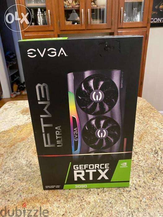 NEW EVGA GeForce RTX 3090 FTW3 Ultra 24GB 0