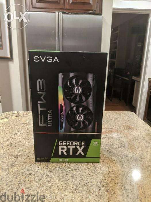 NEW EVGA GeForce RTX 3090 FTW3 Ultra 24GB 2