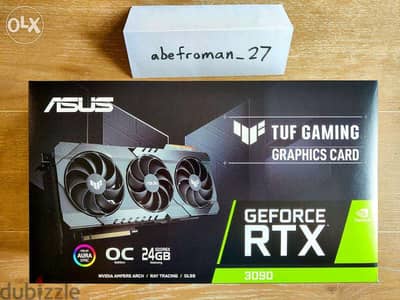 NEW Asus TUF RTX 3090