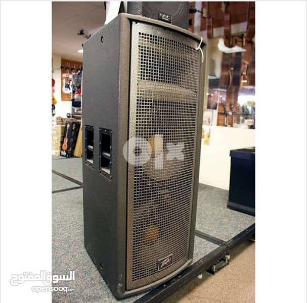 Peavey QW4 speaker pair in good condition 2800 watts progran 0