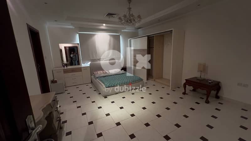 full villa 2 floor and half for rent in mangaf 10