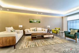 Bayan – elegant, furnished three bedroom floor w/balcony