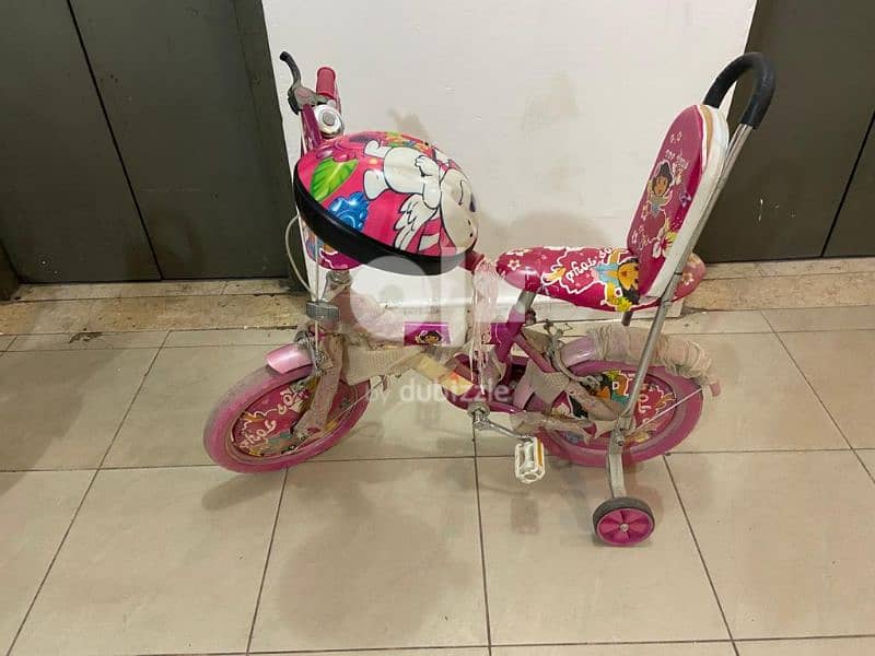 three children bikes each 5 kd together 12 kd 2