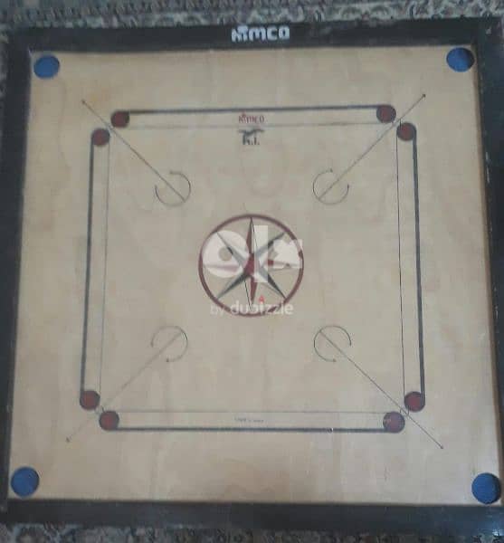 big wooden carrom board 0