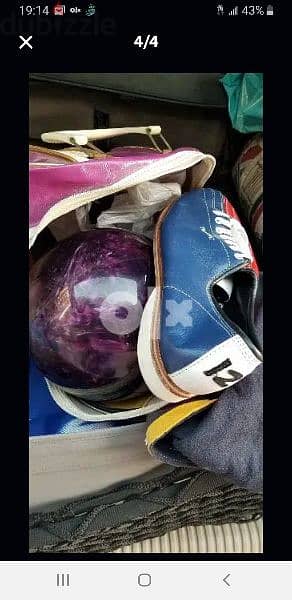 new bowling ball with shoes . . still no fingure holes in it 1