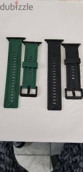 2 new rubber straps can fit apple and Samsung watches size 22 0