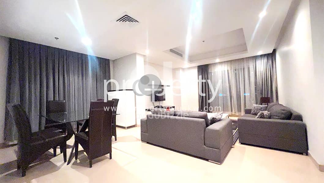 FULLY FURNISHED TWO BEDROOM APARTMENT FOR RENT IN MAHBOULA 3