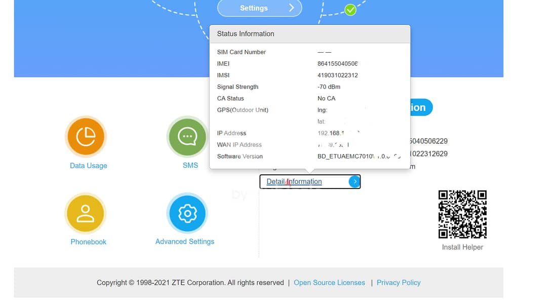 ZTE 5G CPE Official Unlocked Outdoor router MC7010 (UAE Version) 4