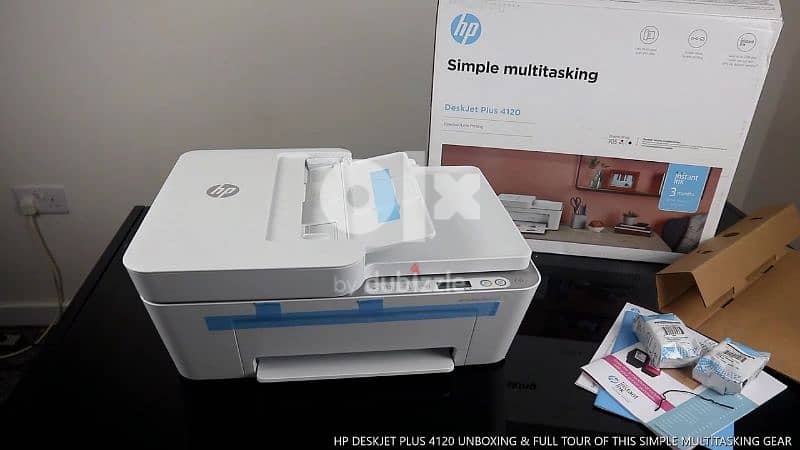 HP DeskJet Plus 4120 All-in-One Printer (3XV14B) 0