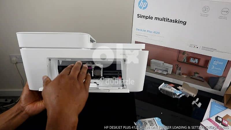 HP DeskJet Plus 4120 All-in-One Printer (3XV14B) 8