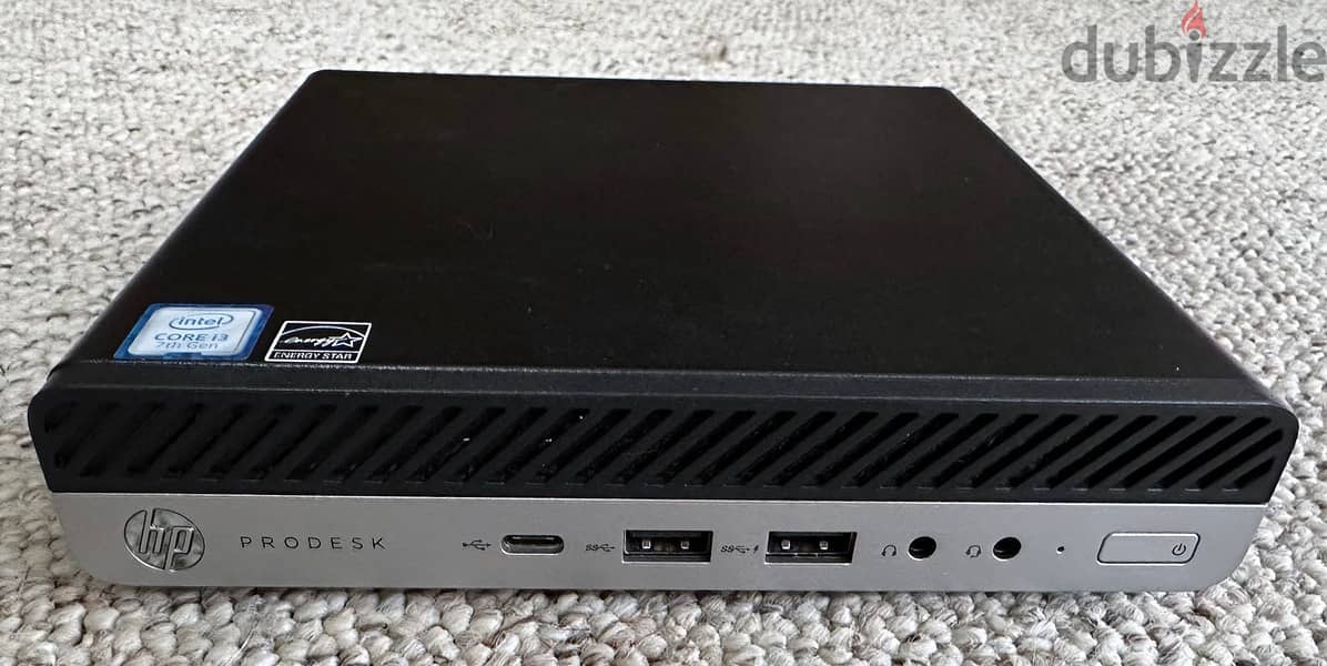 HP ProDesk 600 G3 Mini PC CPU  i7 6TH Gen ,RAM 8GB RAM , 256GB NVME 2