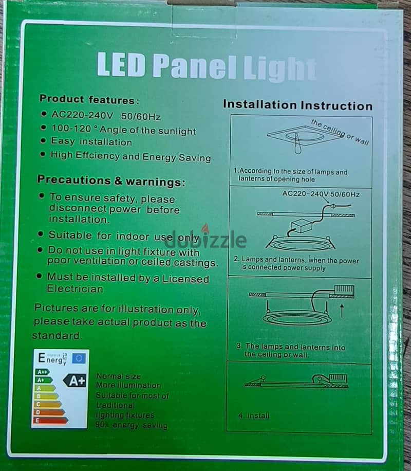 LED PANEL LIGHT 15 pieces 1