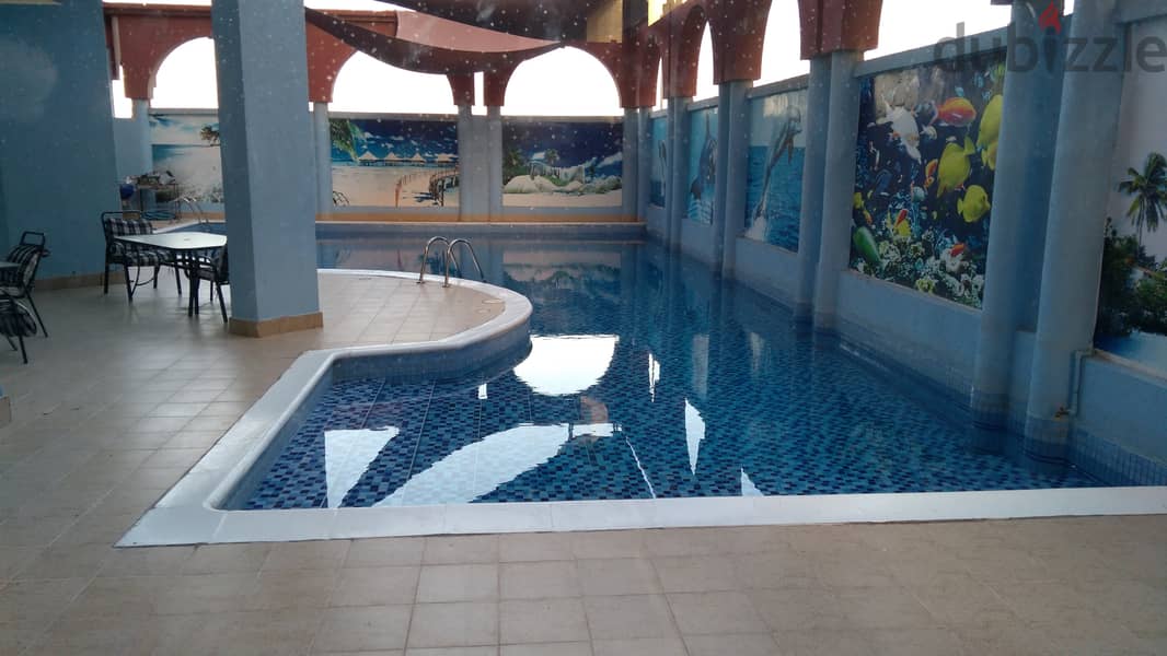 Sea view furnished 3 bedroom apt in mangaf. on the sea side 8
