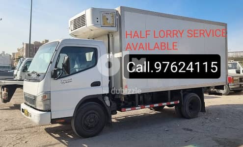 half lorry service available