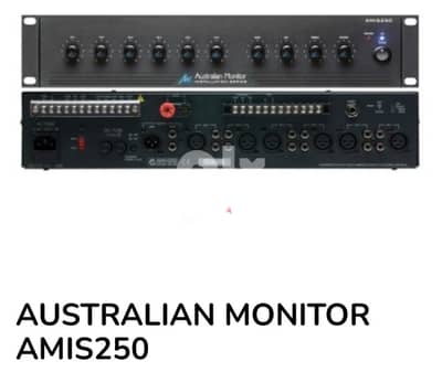 Australian Monitor Mixer Amplifier