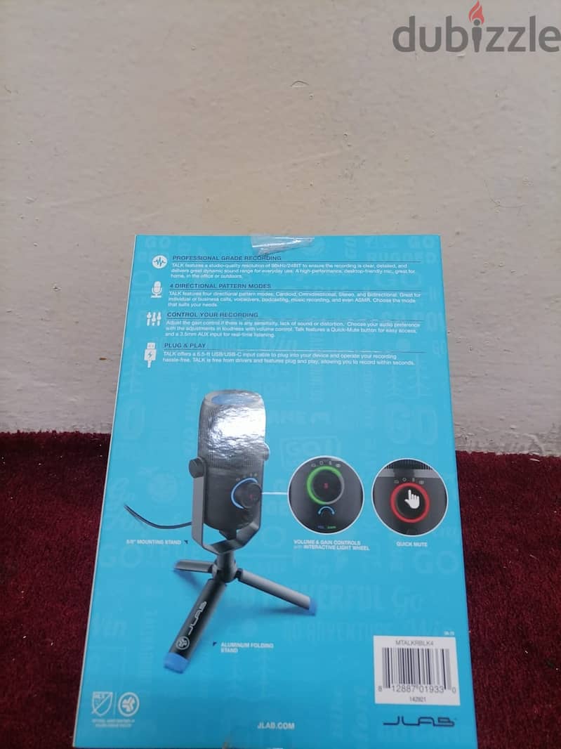 JLAB TALK USB MICROPHONE (NEW BRAND) 3