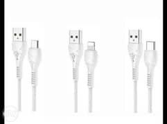 Micro, Type-C, Lightning Cable