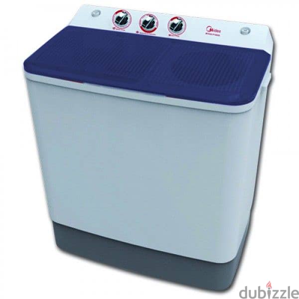Midea Twin Tub Washing Machine 5-Kg White 1