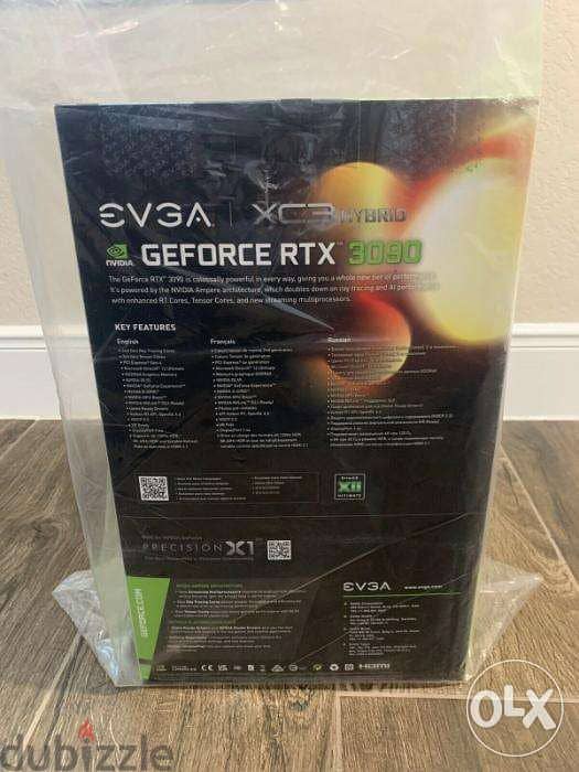 BRAND NEW EVGA GeForce RTX 3090 XC3 Hybrid 2