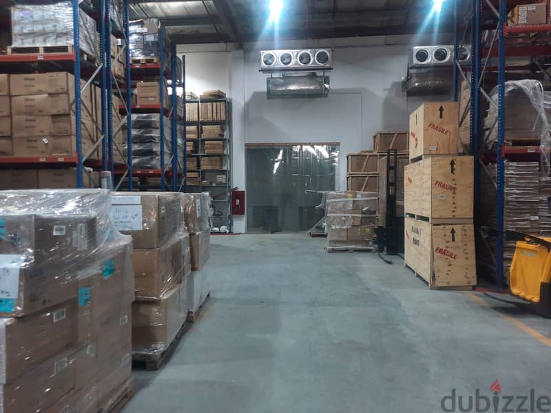 3PL Warehouse storage Available on Rent Amghara/Mina Abdullah/Sharq 3