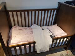 Crib + Changing Table + Stroller 0