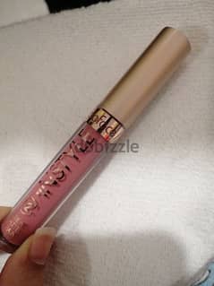 lip gloss matte top face nude pink color