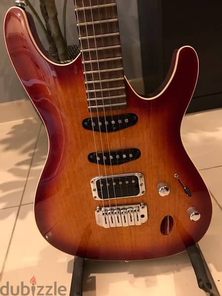 ibanez RG custom scalloped fretboard 1