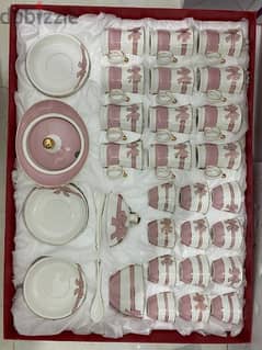 53 pieces of coffee cups and tea cups, sugar cup never used 0