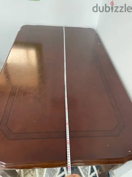 wooden dinner table 150 x 90 2