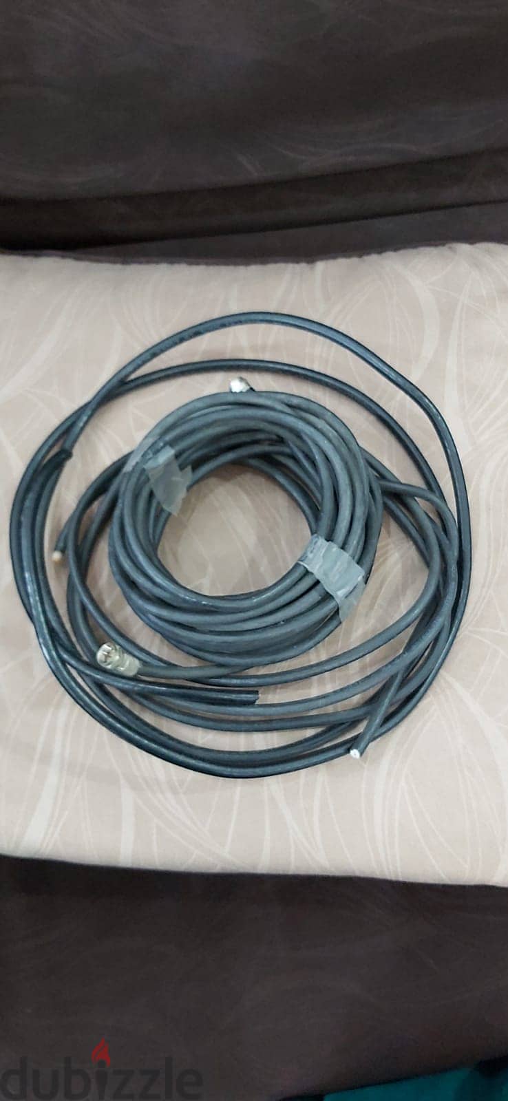 Fiber optic Cable & TV receiver cable 1