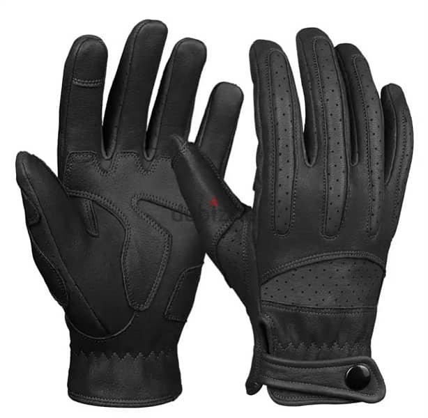 Retro Style Leather Gloves 2