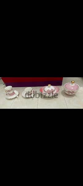 53 pieces of coffee cups and tea cups, sugar cup never used 1