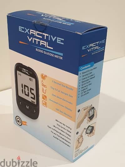 EXACTIVE VITAL BLOOD GLUCOSE METER DEVICE